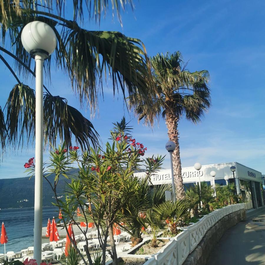 Hotel Azzurro Herceg Novi Bagian luar foto