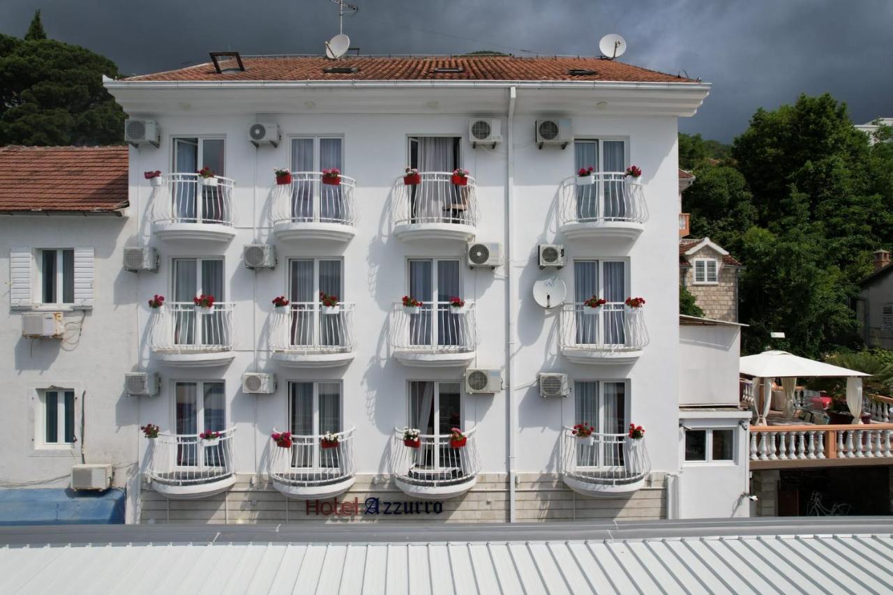 Hotel Azzurro Herceg Novi Bagian luar foto